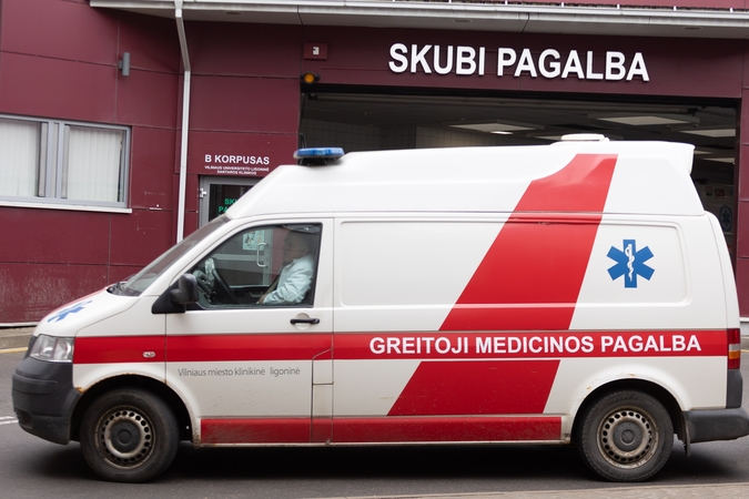 Į Klaipėdos ligoninę paguldytas apdegęs vyras
