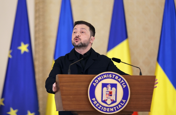 Zelenskis: Ukrainos specialistai jau dirba Artimuosiuose Rytuose, o partneriai reiškia pasitenkinimą