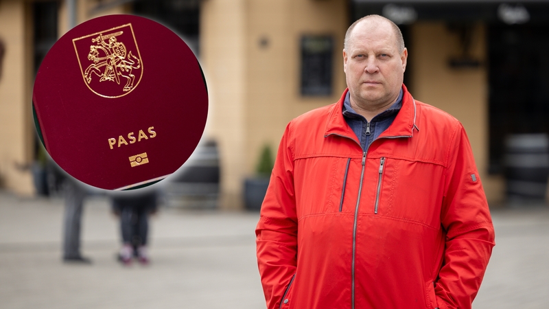 Užtruko: V. Dunaitis prieš pusantrų metų pateikė prašymą Lietuvos pilietybei gauti, bet procesas iki šiol nebaigtas.