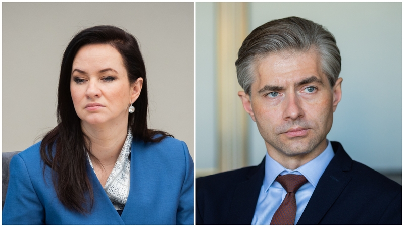 Inga Ruginienė ir Kęstutis Budrys
