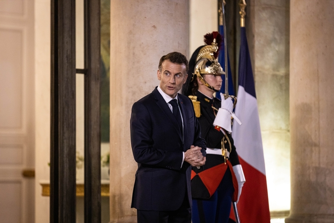 Emmanuelis Macronas ragina užkirsti kelią naujam karui Libane