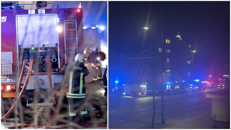 Savanorių prospekte kilo gaisras: į pagalbą suskubo ir kaimynai