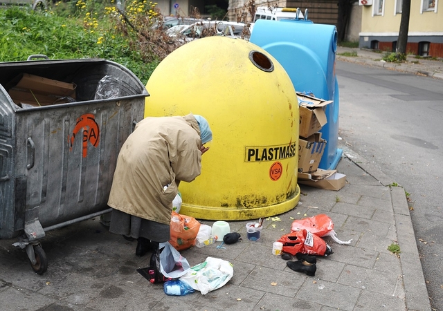 Skurdo rizikos lygis Lietuvoje auga