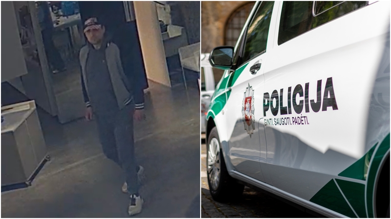 Policija prašo padėti atpažinti šį vyrą