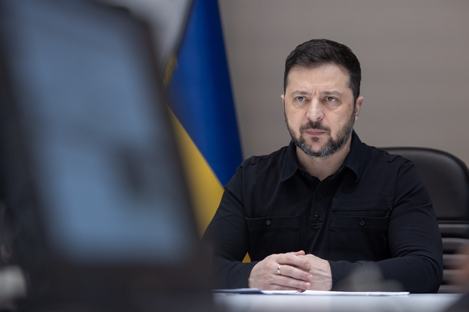 Zelenskis nori, kad JAV nustatytų derybų su Rusija terminus