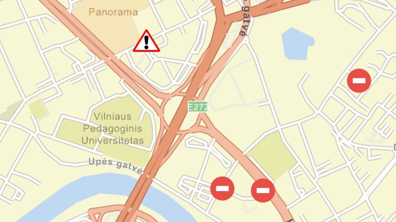 Prieš riedėdami į gatves – pasitikrinkite eismo situaciją: praneša apie naują funkciją 