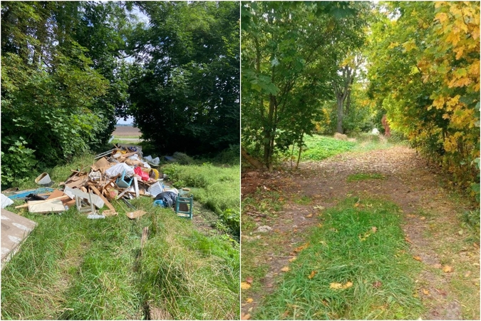 Už išverstas atliekas – 4,6 tūkst. eurų bauda