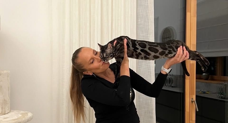 Rūpestis: Giedrė sako, kad, priimdama naują gyvūną į namus, jam stengiasi sukurti pačias geriausias sąlygas, kad jis jaustųsi it rojuje.