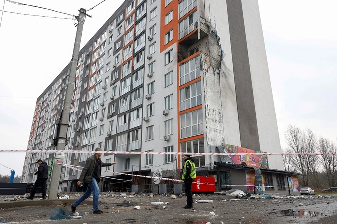 Ukraina: per masines dienines Rusijos atakas žuvo šeši žmonės