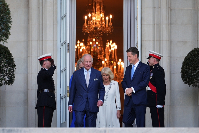 JK karalius Charlesas III atvyko į JAV