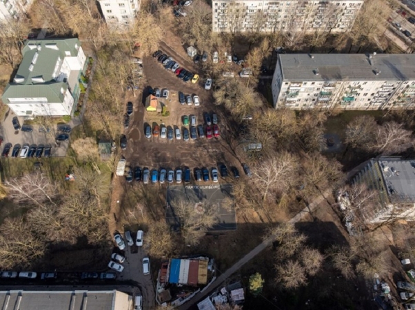 Vilniaus Naujamiestyje bus įrengta nauja poilsio erdvė, pėsčiųjų takai