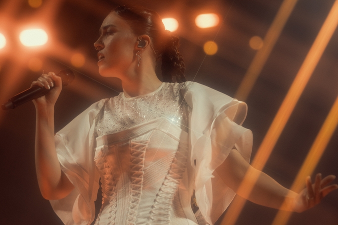 Evgenya Redko pilnoje „Žalgirio“ arenoje surengė didžiausią karjeros koncertą