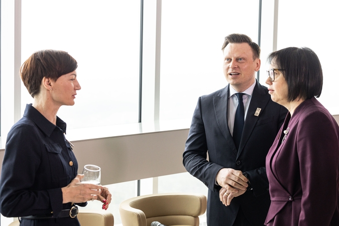 Moksleivių dainų šventės spaudos konferencija