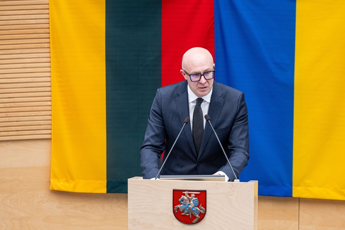 Tomo Davulio kandidatūros į KT pirmininkus pateikimas