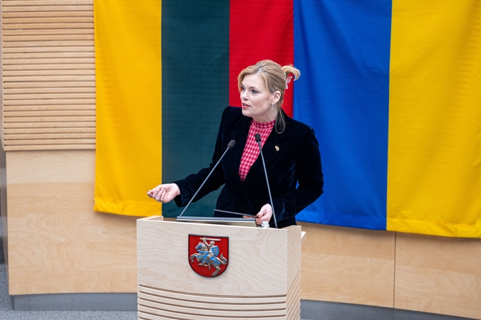 Seime lankėsi Vokietijos parlamento pirmininkė