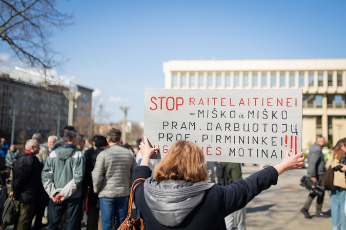 Mitingas Nepriklausomybės aikštėje