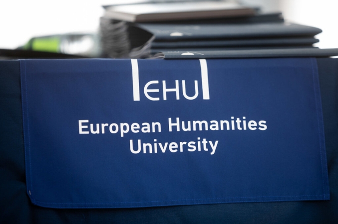 ŠMSM smerkia Baltarusijos sprendimą Europos humanitarinį universitetą pripažinti „ekstremistiniu“