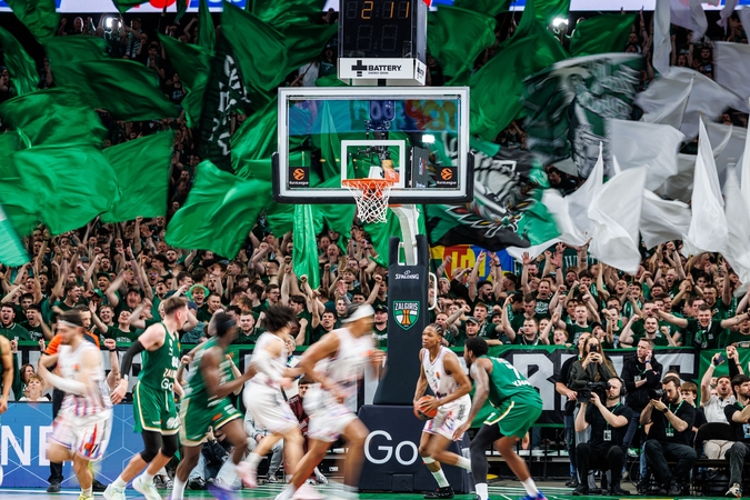 Stiprus „Žalgirio“ užnugaris – pagerintas sezono lankomumo rekordas Eurolygoje