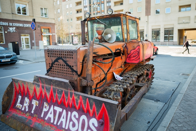 LRT administracija darbuotojų protestą vadina teisėta iniciatyva: taryba prie klausimo nebegrįš