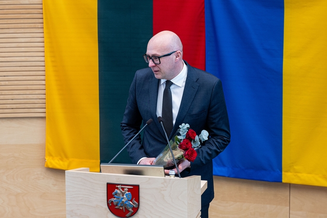 Tomas Davulis paskirtas Konstitucinio Teismo pirmininku