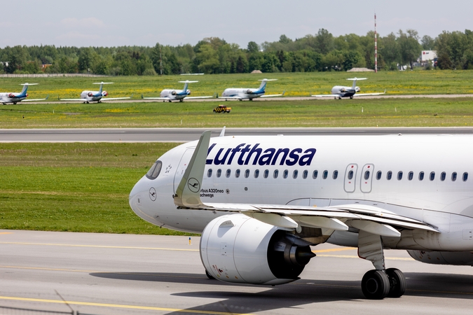 Atšaukti šeši skrydžiai tarp Vilniaus ir Frankfurto