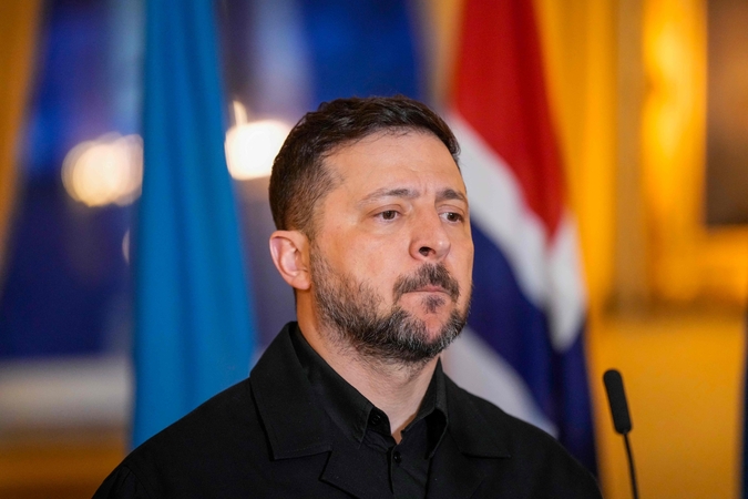 Volodymyras Zelenskis: JAV dėl karo Irane neturi laiko Ukrainai
