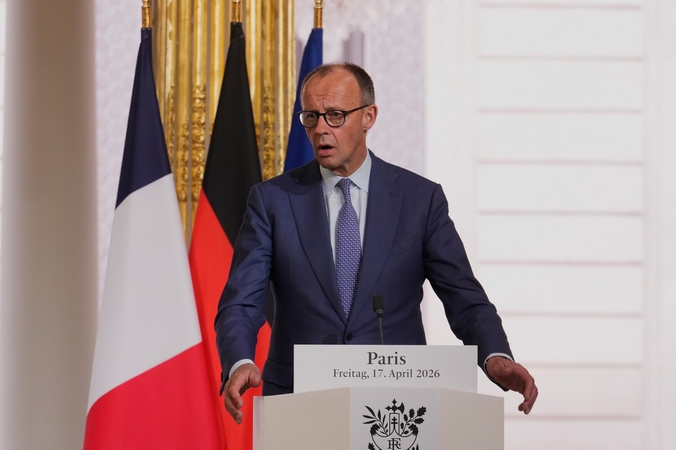 Vokietijos kancleris: pageidautina, kad JAV dalyvautų galimoje misijoje Hormuzo sąsiauryje