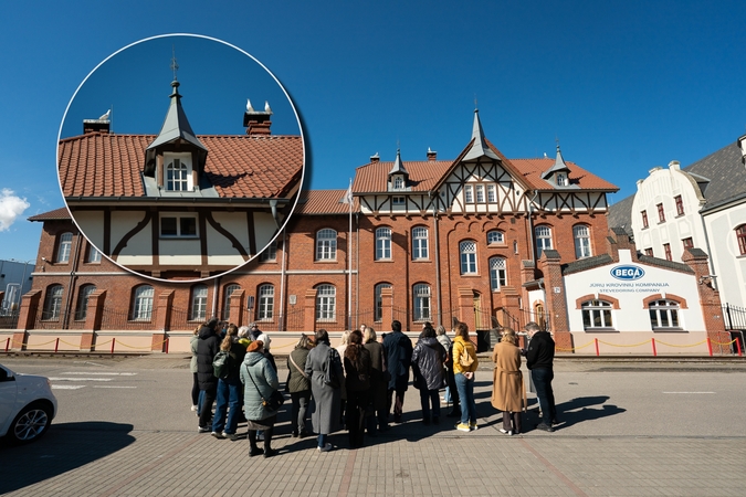  Tarp lankomų raudonų plytų objektų bus ir kompanijos „Bega“ restauruoti istoriniai pastatai Nemuno g. 2A ir 2B, kuriuose jau įvyko projekto įžanginė ekskursija.
