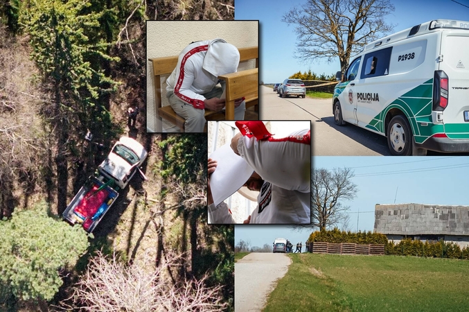 Šokiruojančios paieškos detalės: į akistatą su įtariamu žudiku paramediko tėvas stojo ankstų rytą