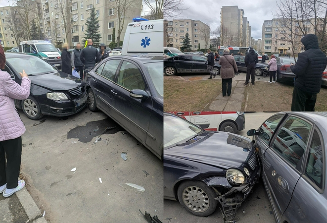Per plauką nuo tragedijos: Šilainiuose tęsiasi koridos, nulemtos vairuotojų sveikatos negalavimų