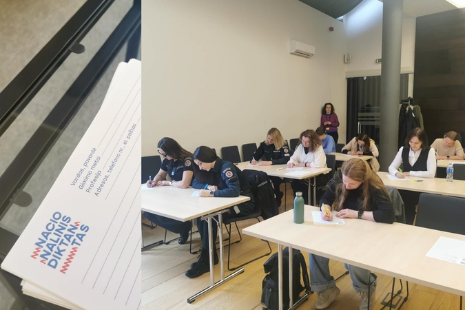 Skaičius: šiemet į Klaipėdos miesto Ievos Simonaitytės viešosios bibliotekos Konferencijų salę rašyti susirinko šešiolika dalyvių.