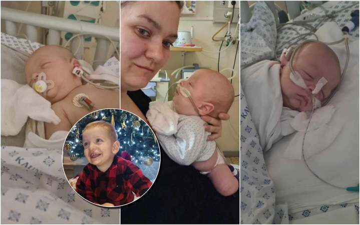 Prie mažojo Nojaus mama budi ir dieną, ir naktį: per priepuolius nustoja kvėpuoti 
