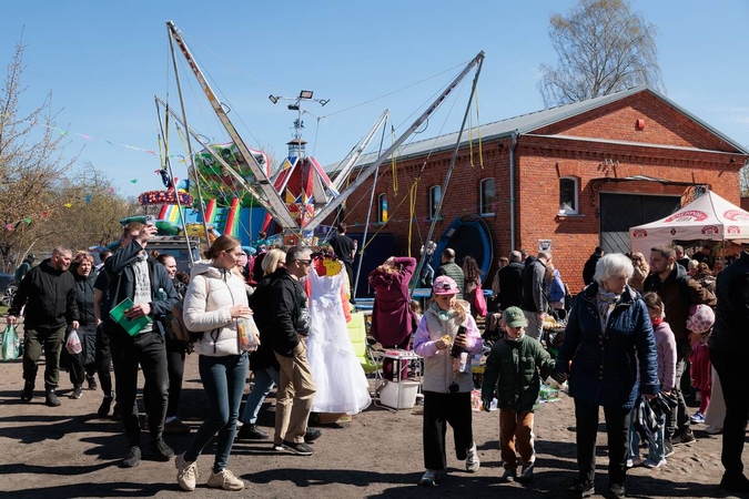 Į didįjį Šančių turgų vos tilpo visi norintys: gera nuotaika – garantuota