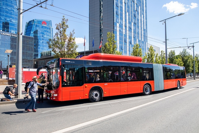 Sostinėje dėl gatvės darbų koreguojamas šio autobuso maršrutas
