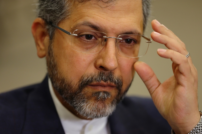 Irano užsienio reikalų viceministras Saeedas Khatibzadeh