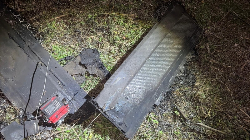 Rusijos dronas vėl pažeidė NATO oro erdvę