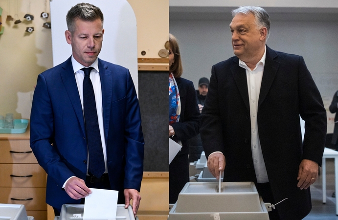 Vengrijoje užsidarė rinkimų apylinkės: rinkėjų aktyvumas – rekordinis