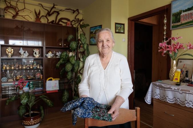 Pasirinkimas: pati Elena savo rankų darbo kojinių neavi, užtai džiaugiasi, kai tai daro kiti.