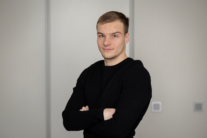 Pasirinkimas: nors turi neregio lazdelę, bent jau tada, kai eina į pasimatymus, Danielius stengiasi apsieiti be jos.
