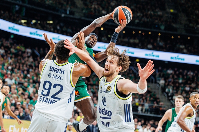 Patirtis: „Žalgiris“ šį Eurolygos sezoną jau du kartus įveikė (84:81 ir 92:82) „Fenerbahce“.