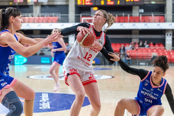 Varžovės: „Kibirkšties-TOKS“ ir „Neptūno-Amberton“ krepšininkėms finale prireikė ketverių rungtynių.