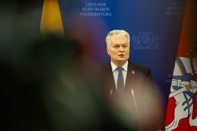 Gitanas Nausėda teigia, kad dialogas su Baltarusija galimas tik šiai parodžius gerą valią