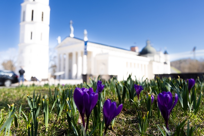 Sinoptikas: Velykų savaitgalį Lietuvą skalaus lietus, pasirodys šlapios snaigės