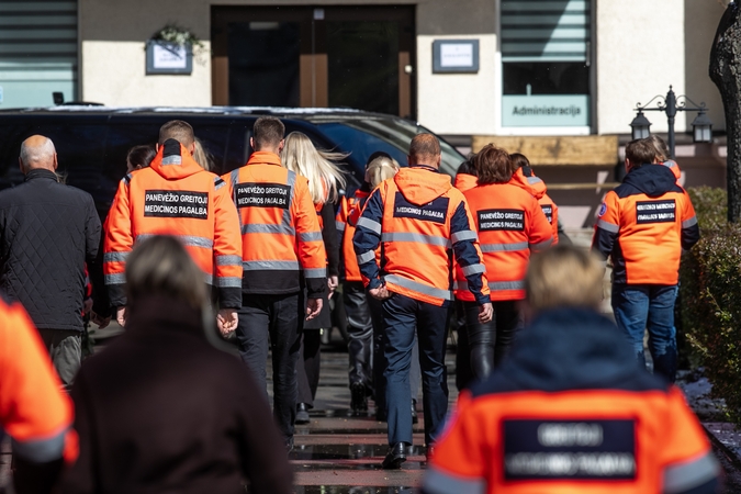 Paramedikui – paskutinis „sudie“