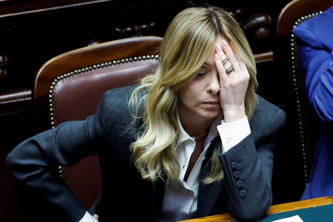Italijos premjerė Donaldo Trumpo popiežiui pažertą kritiką pavadino nepriimtina