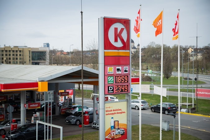Palyginkite, kaip keitėsi degalų ir dujų kainos