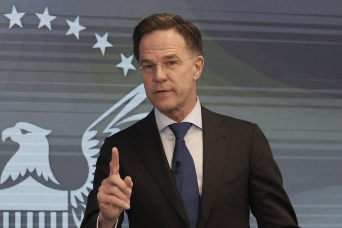 Rutte įvardijo keturias šalis, kurios priešinasi Ukrainos narystei NATO