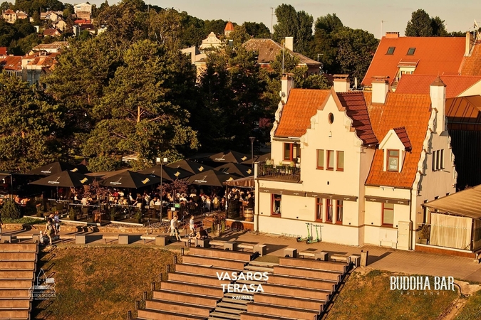  Kaune – vasariškos naujienos: „Kauno vasaros terasa“ ir „Pilies sodas“ pradeda 12-ąjį sezoną