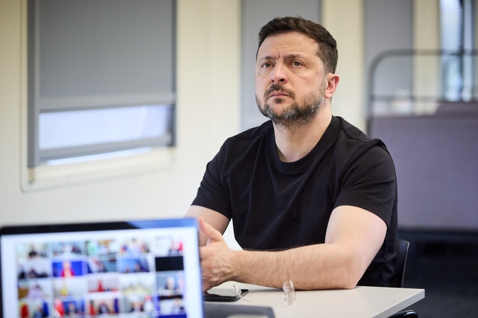 Zelenskis: naftotiekio „Družba“ remonto darbai baigti