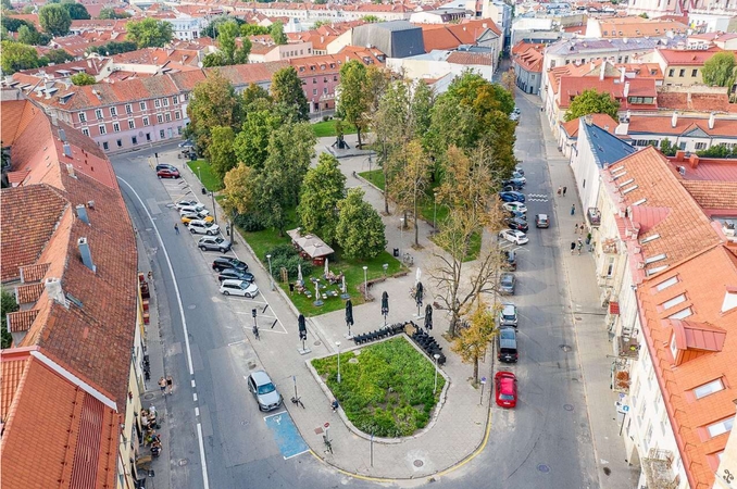 Vilniuje atidaromas atnaujintas Lazdynų Pelėdos skveras